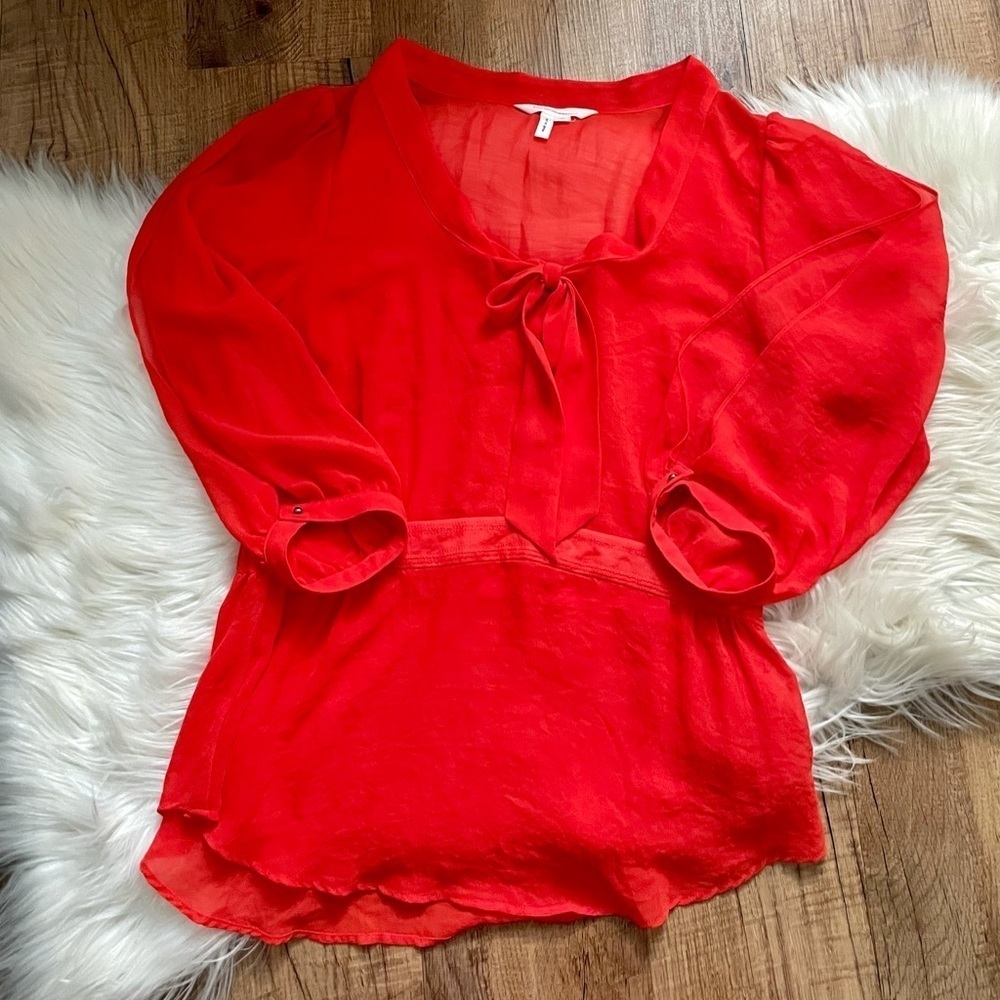 BCBGenration Open Sleeve Top